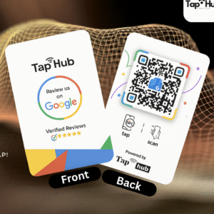 Custom NFC Google Review Card And Business Card