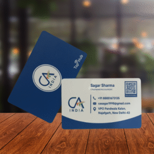 Smart CA Business Card with NFC