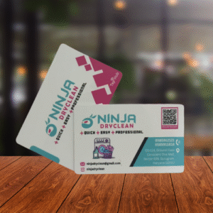Smart Dry Clean Business Card with NFC